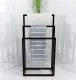 Standing Towel Rack | Industrial Loft Towel Stand | Unique Towel Hanger towel Rail Towel hanging stand 3 Steps Pakistan bean bag