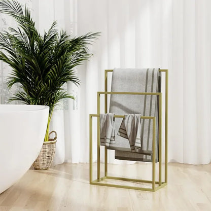 Standing Towel Rack | Industrial Loft Towel Stand | Unique Towel Hanger towel Rail Towel hanging stand 3 Steps Pakistan bean bag