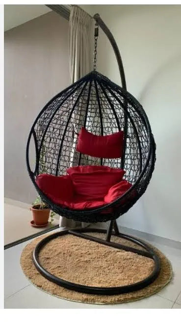 hanging egg style chair / swing chair (jhoola)