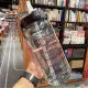 2000ML Motivational Transparent Drinking Water Bottle with Straw – Large Capacity Leakproof, BPA-Free Hydration Bottle with Time Markers, Ideal for Fitness, Gym, Yoga, Outdoor Activities
