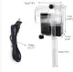 Hang On Back Filter For Fish Aquarium - MARINE BLUE MB-401 Filter4W 350L/H Water Fall Style - Best External Filter For Planted Tank And Fresh Water Fish Aquarium